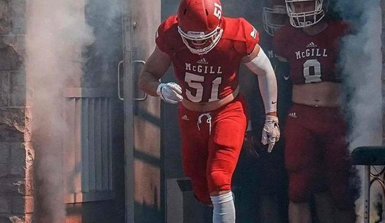 Maxime Rouyer McGill football's Maxime Rouyer headed to CFL combine's draft ...