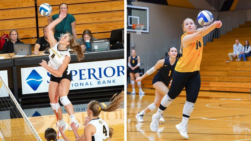 Cloud Types Tech Lesley and Nellis named GLIAC Volleyball Players of the Week - Michigan ...