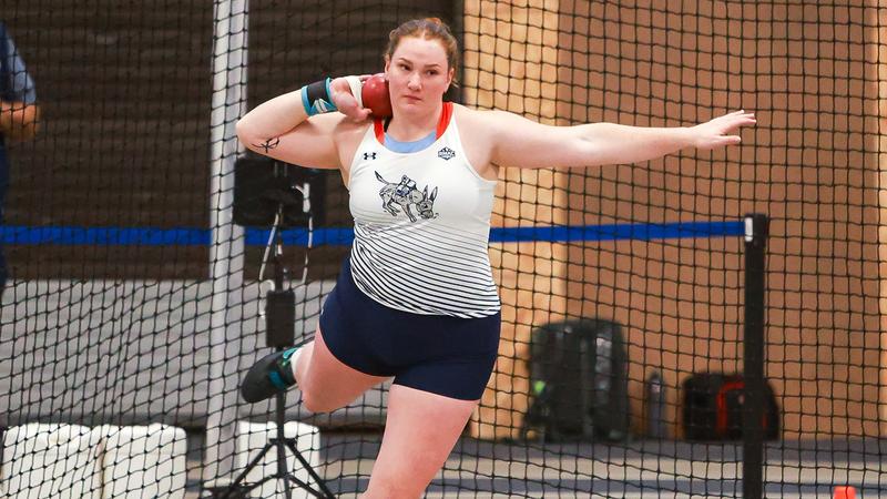 Throwers Break Two Records At UCCS - Colorado School of Mines Athletics