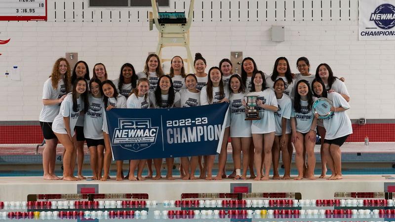 Mit Competition Pool CHAMPS! MIT Women's Swimming and Diving Dominates NEWMAC Championships ...