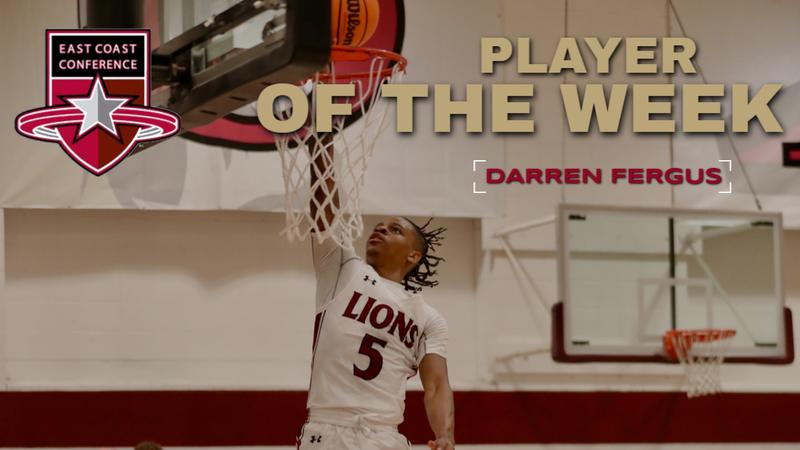 Edroy Pommells Fergus Named ECC Player of the Week; Pommells Tabbed to Honor Roll ...