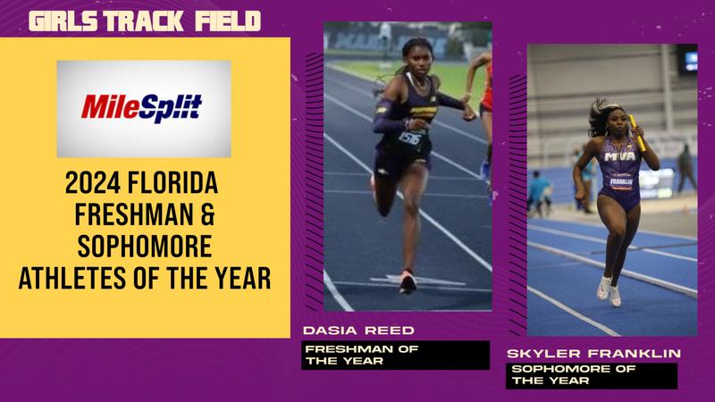 Dasia Reed and Skyler Franklin Earn Awards from MileSplit - Montverde ...