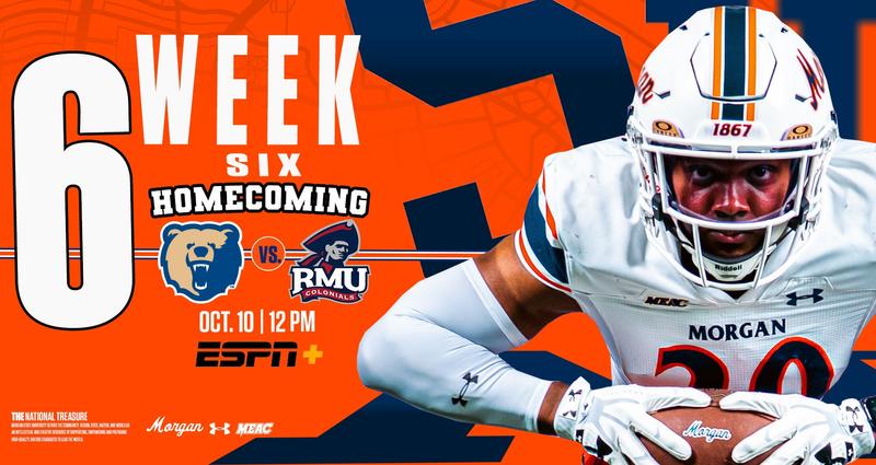 State Windows Bears Ready for Homecoming Battle Against Robert Morris - Morgan State ...