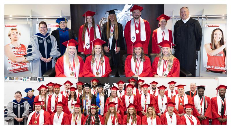 MSUM Athletics Celebrates 41 Graduates at Spring Commencement 2025 ...