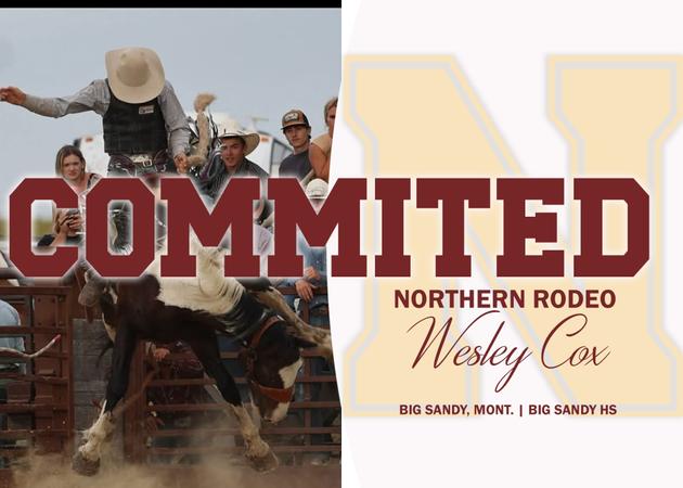 Wesley Miller Rodeo Rodeo Ink Wesley Cox - Montana State University Northern Athletics