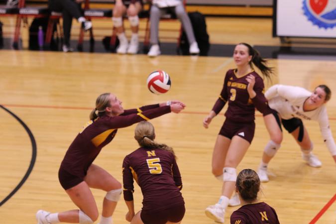 Northern Countries Map Skylights Take Down Dickinson State in Four Sets Behind Uffelman and ...