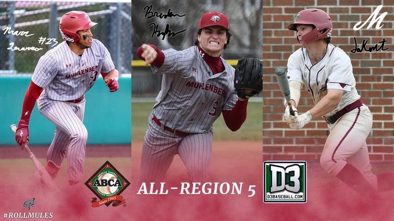Thomas Rorick Three Named All-Region in Baseball - Muhlenberg College Athletics