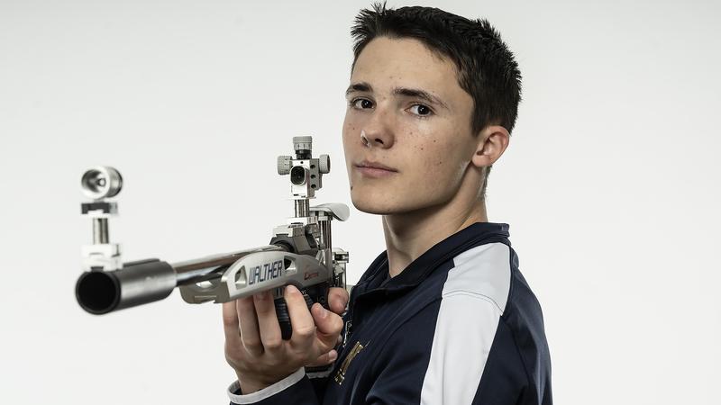 School Record in Air Rifle Helps Rifle Top 4700-Point Plateau to Open ...