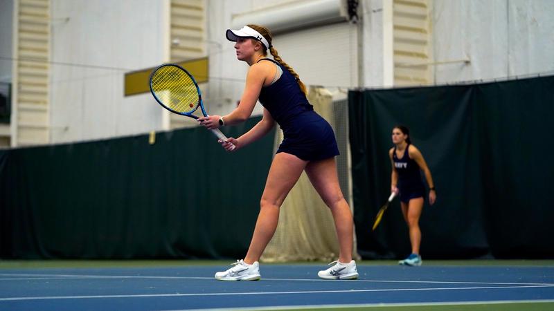 Nima Roshan Women’s Tennis Has Streak Snapped at Notre Dame - Naval Academy Athletics