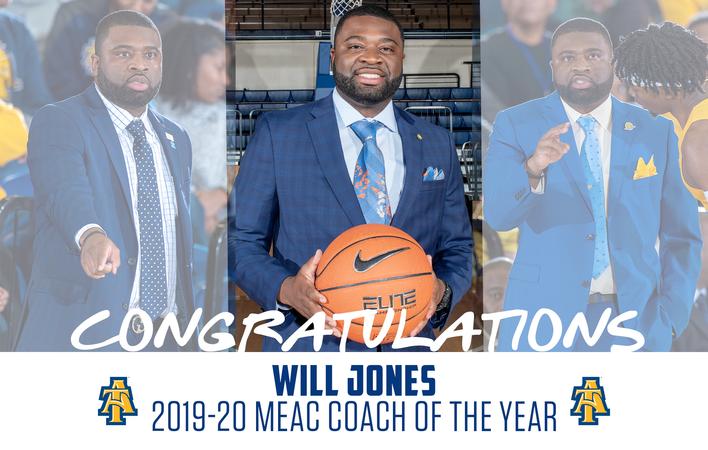 Meric Coach Jones Earns MEAC Coach of the Year - North Carolina A&T