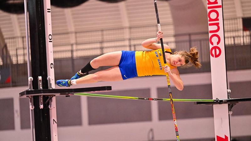 Clark Vault Clark Vaults to Silver Medal and leads Chargers at NE10 Conference ...