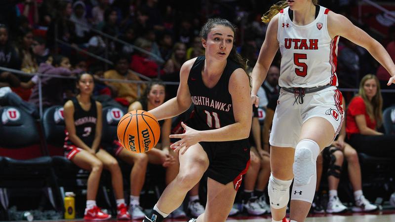 Raven Mathison Nighthawks Battle Utes in Exhibition - Northwest Nazarene University ...