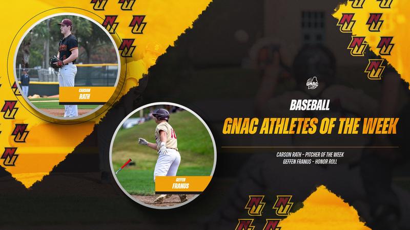 Gary Rath Mlb Baseball: Rath repeats as GNAC Pitcher of the Week, Franus lands on ...