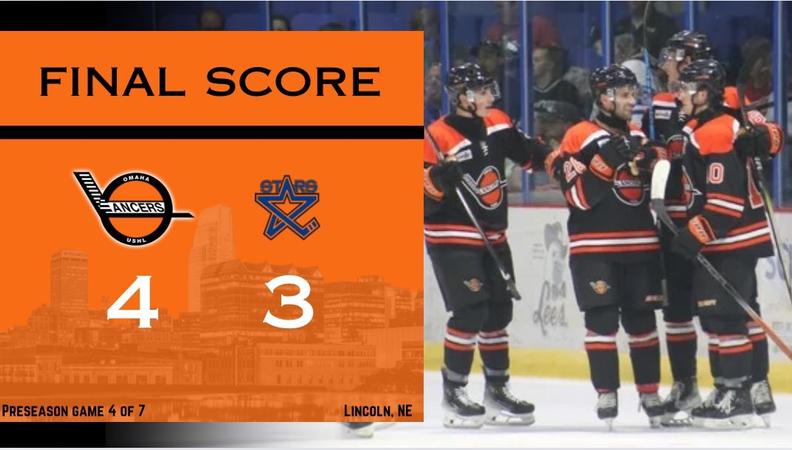 Sam Scheetz OMAHA OUTLASTS LINCOLN IN VISIT TO ICE BOX - Omaha Lancers