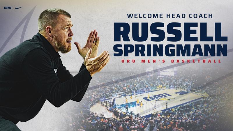 ORU Names Russell Springmann New #ORUMBB Head Coach - Oral Roberts ...