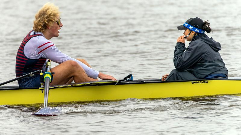 Adam Greaves Rowing Early Start Saturday For Heavyweights at Navy; Adams Cup on Line in 1V8 ...