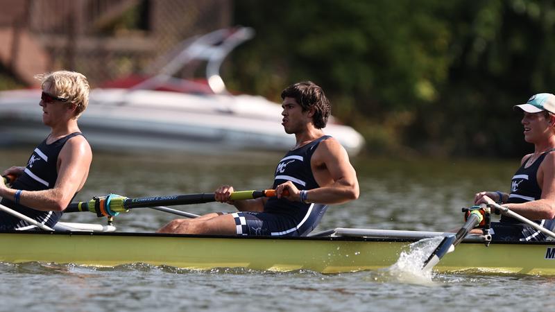 Varsity Rowing Man Men's Rowing varsity eight races in the Head of the Charles Regatta ...