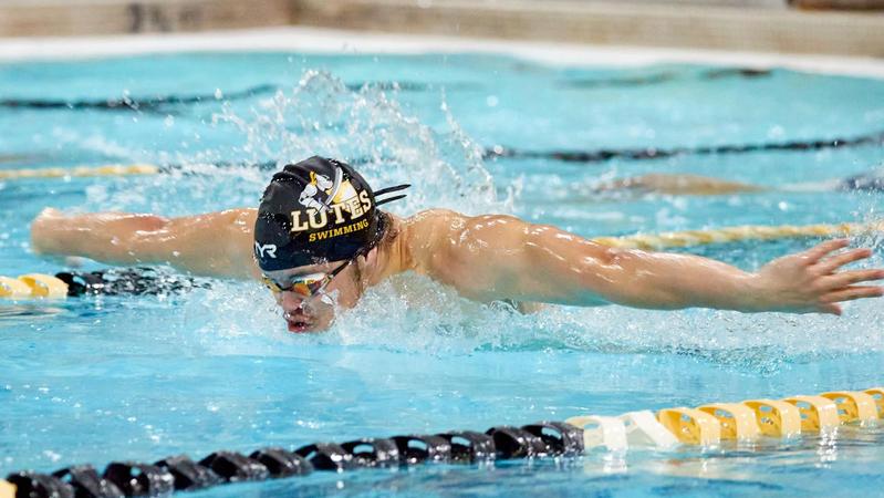 Logan Fultz Men's Swim Falls to Loggers in Dual Meet Finale - Pacific Lutheran ...