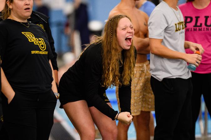 Nwal Women's Swim 6th After Day 1 at NWCs - Pacific Lutheran University ...
