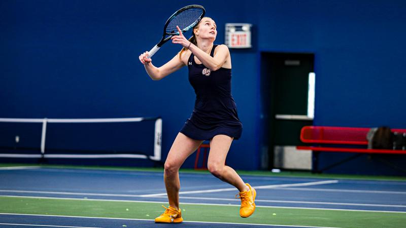 Hannah Remy Lamy Goes Undefeated as Women’s Tennis Battles Stony Brook - Queens College