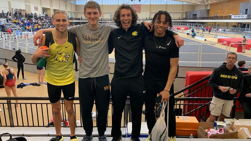 Men's Indoor Track and FIeld Competes at VMI Invitational - Randolph ...