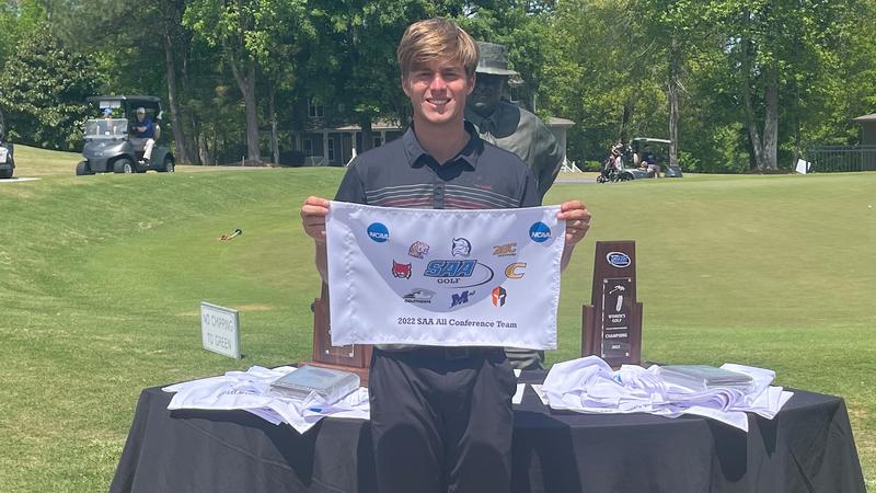 Joshua Rhodes Golf Rhodes Wraps Season at SAA Championship - Rhodes College Athletics