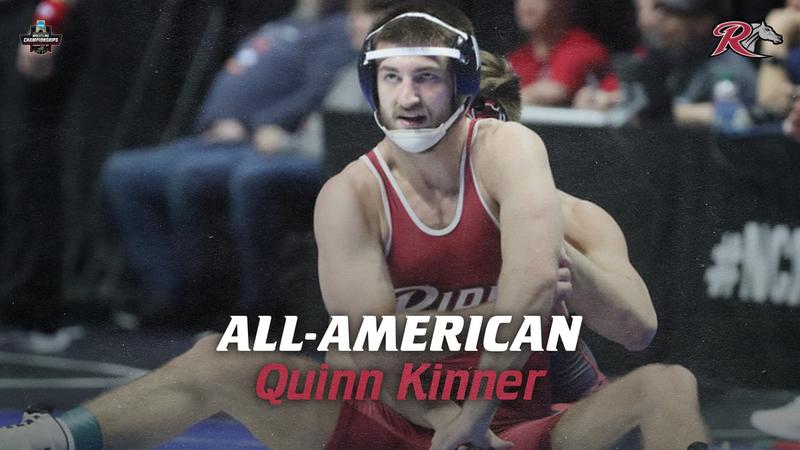Kinner Types Kinner Named All-American at NCAAs - Rider University Athletics