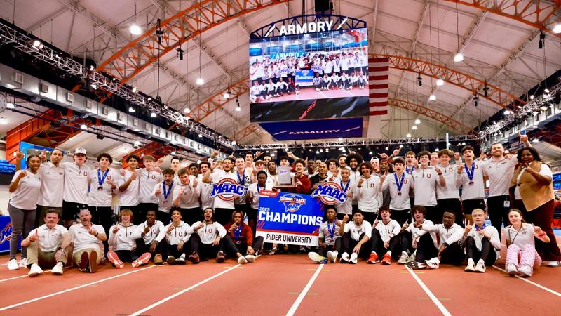 Crown Riders Menโs Track and Field Wins Third Consecutive MAAC Indoor Crown - Rider ...