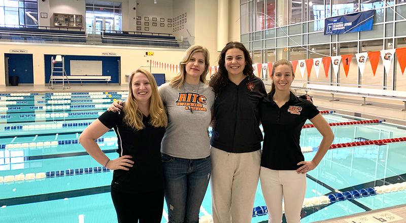 Stella Rieth Four swimmers to represent RIT at 2019 NCAA Swimming and Diving ...
