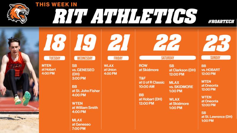 Rit Tech Men RIT Athletics Preview: April 17-23 - Rochester Institute of Technology ...