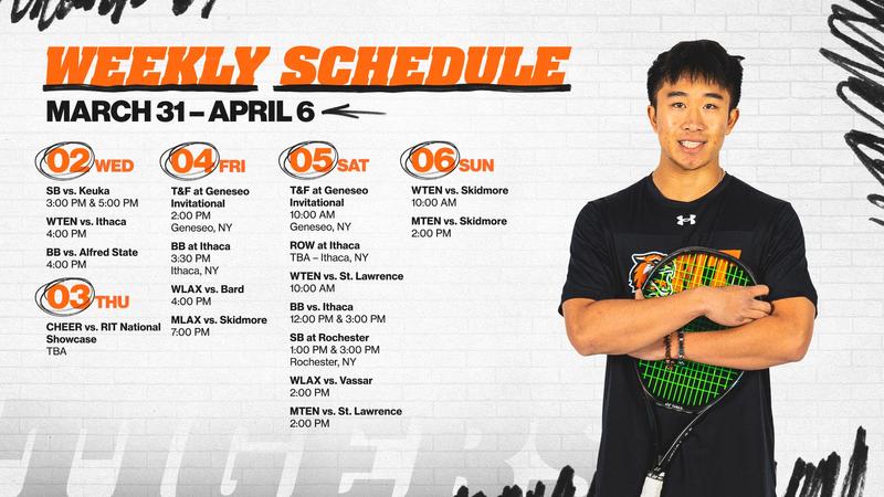 Rit Tech Men RIT Athletics Preview: Mar. 31 – Apr. 6 - Rochester Institute of ...