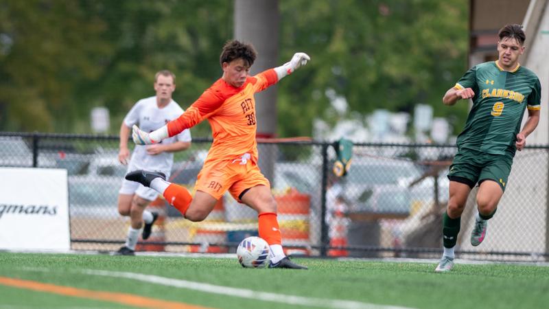 Eric Rhett Soccer Men's Soccer falls 1-0 to Clarkson - Rochester Institute of Technology ...