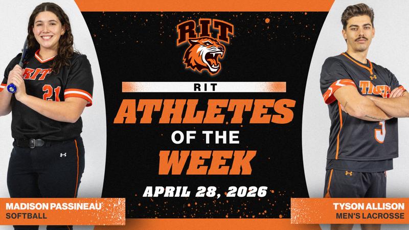 Allison Ritchie Rochester High School Passineau and Allison named RIT Athletes of the Week - Rochester ...