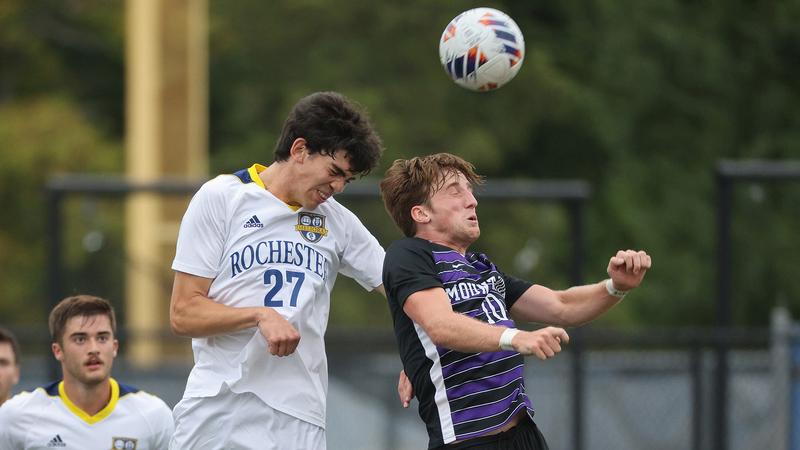 Um Rochester Raptors Yellowjackets Battle RIT to a 1-1 Draw - University of Rochester Athletics