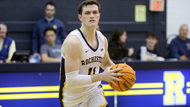Kyle Ruggeri Rochester #15 Rochester Drops Weekend Finale at UChicago - University of ...