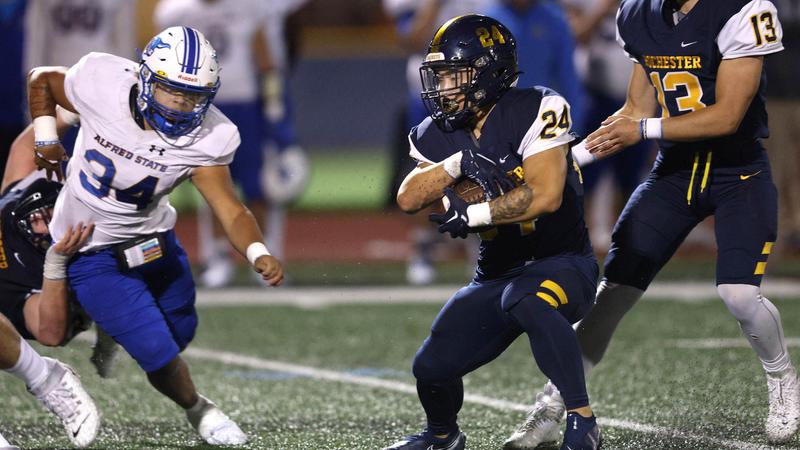 Kyle Ruggeri Rochester Hot Start Fuels RPI Win Over Rochester - University of Rochester Athletics