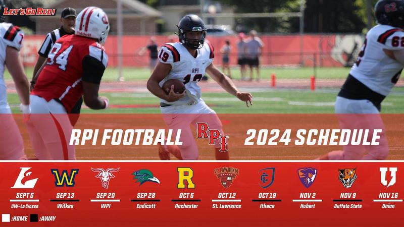 RPI Releases 2024 Football Schedule - Rensselaer Polytechnic Institute ...