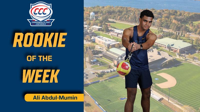 Mumin Man Men’s Track & Field: Abdul-Mumin Earns CCC Field Rookie of the Week ...