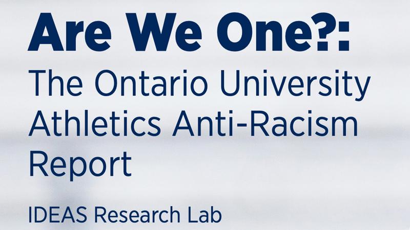 Anti Racism Report Ontario University Athletics releases Anti-Racism report - TMU ...