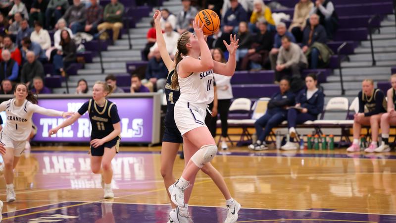 No. 2 Scranton Women's Basketball Overpowers Juniata in 87-38 Victory ...