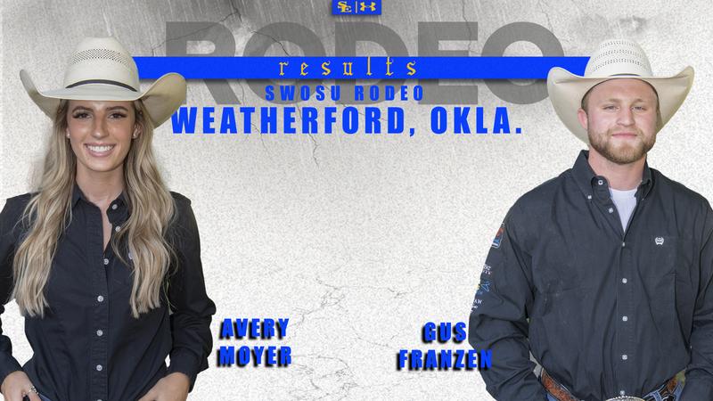 Franzen, Moyer Pace Storm at SWOSU Rodeo - Southeastern Oklahoma State ...