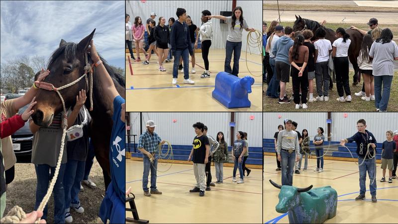 Opsu Rodeo Southeastern Rodeo Team Visits DIS with