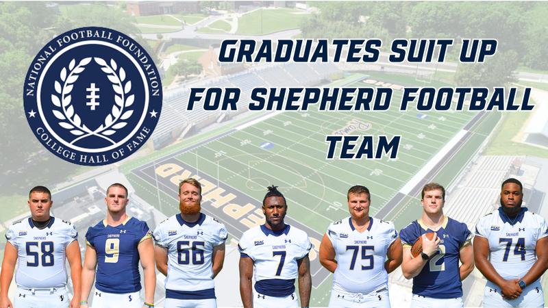 Seven Graduates Suit Up for Shepherd Football Team - Shepherd ...