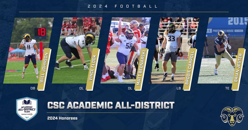 Sheperd Rams Five Rams Gain CSC Academic All-District Football Honors - Shepherd ...