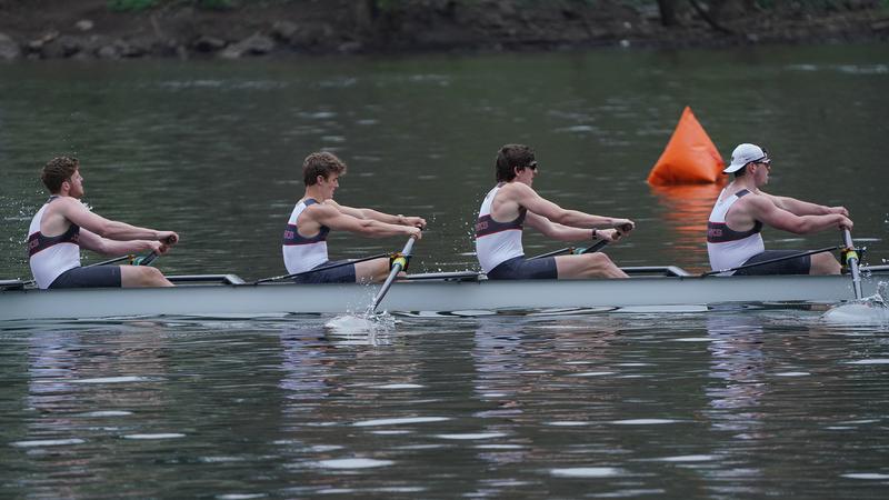 Joe Ritchie Rowing Men's Rowing Competes Against Princeton and George Washington In Match ...