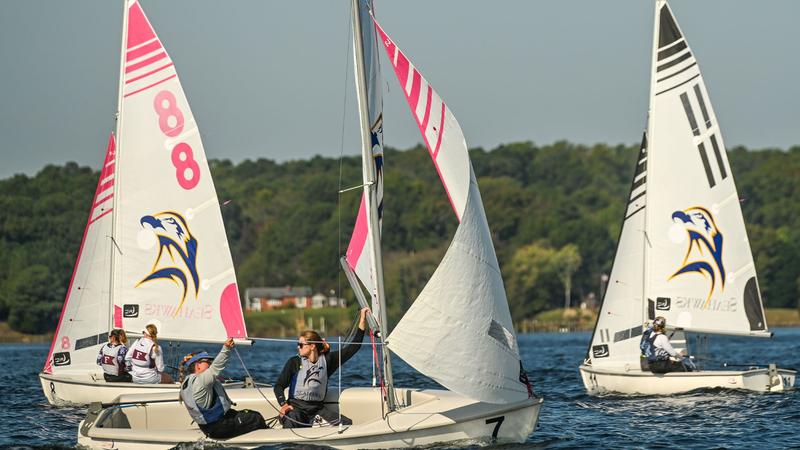 Seahawk Racing Seahawks Women’s Sailing Captures CNU Women’s Fleet Race - St. Mary's ...