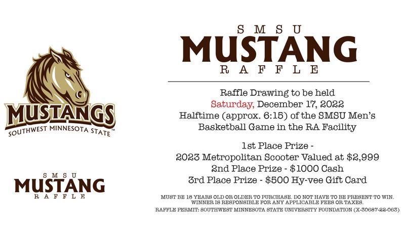 Smu Raffle 2022 Mustang Raffle winners announced - SMSU Athletics