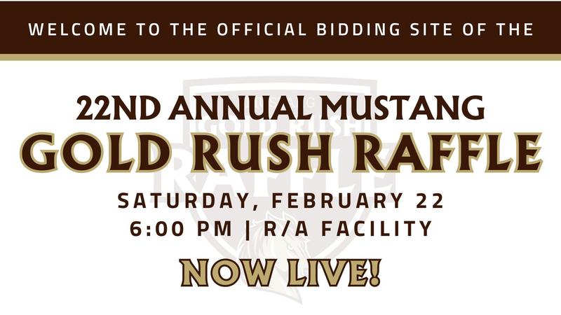 Smu Raffle Gold Rush Raffle silent auction now open for bids - SMSU Athletics