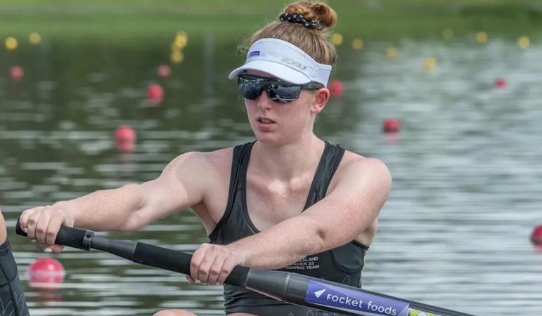 Rowing Newcomer Spotlight: Grace Holland - SMU Athletics