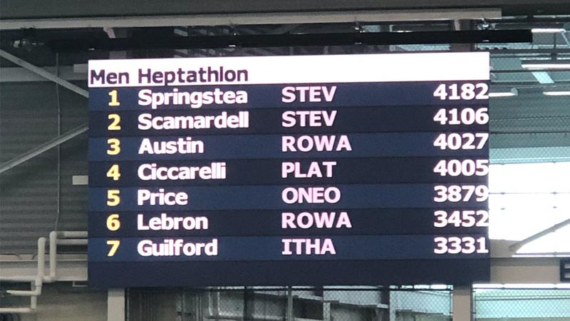 Springstead Man Men’s Track & Field’s Springstead and Scamardella Place First and ...